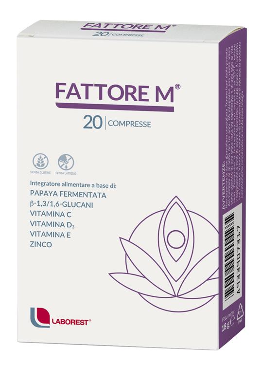 Fattore M Integratore Antiossidante Per Il Sistema Immunitario 20 Compresse