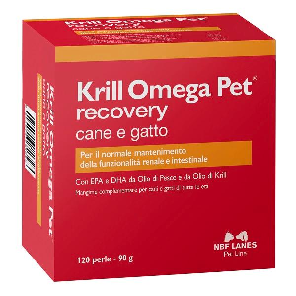Nbf Lanes Krill Omega Recovery Integratore Infiammazioni Cani E Gatti 120 Perle
