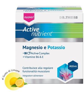 Dr. Theiss Active Nutrient Magnesio e Potassio Integratore di Sali Minerali 20 B