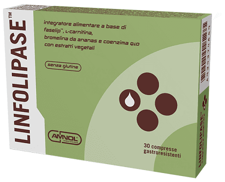 Amnol Chimica Biologica Linfolipase 30 Compresse