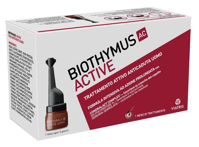 Biothymus AC Active Trattamento Anticaduta Uomo 10 Fiale