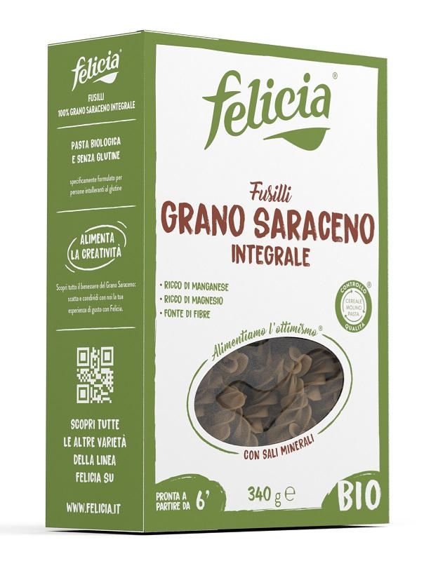 Felicia Bio Fusilli Di Grano Saraceno Senza Glutine 340 g