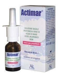 Actimar Soluzione Salina Ipertonica Decongestionante Per Bambini 20 ml