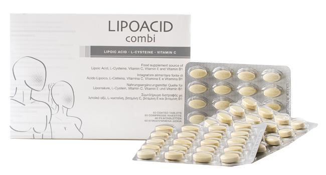 Lipoacid Combi Integratore Antiossidante 60 Compresse