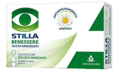 Stilla Benessere Gocce Oculari Antiarrossamento Lenitive 10 Ampolle 0,5ml