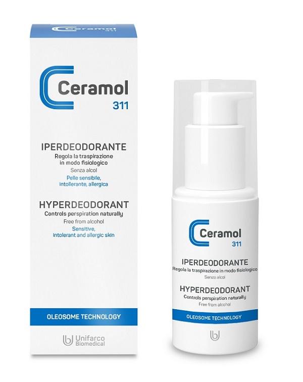 Ceramol 311 Iperdeodorante Deodorante in Crema Anti-Traspirante 75 ml