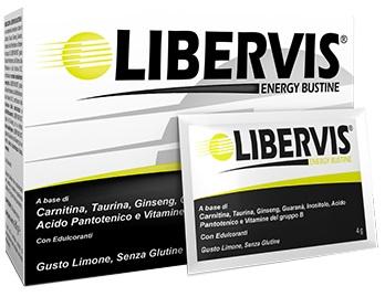Libervis Energy Limone Integratore 20 Bustine