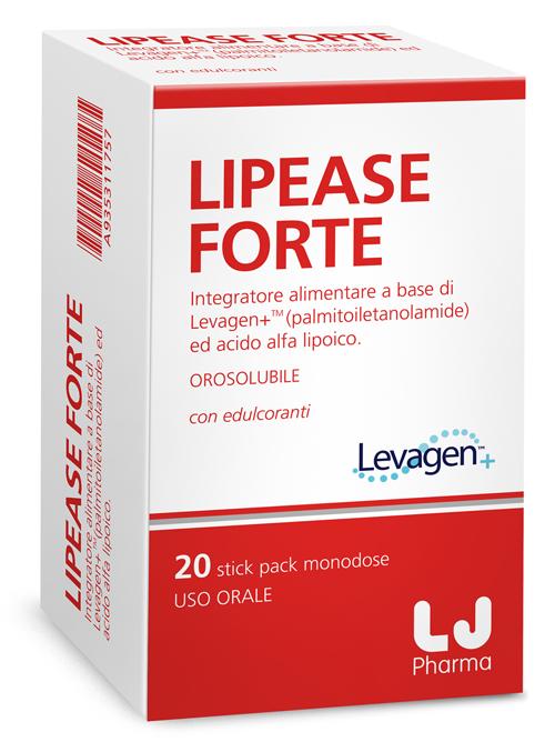 Lj Pharma Lipease Forte 20 Bustine 3,34 G