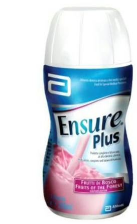 Ensure Plus Alimento a Fini Medici Speciali Ipercalorico Frutti di Bosco 4x200ml