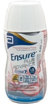 Ensure Plus Advance Fragola 4 Bottiglie Da 220 ml