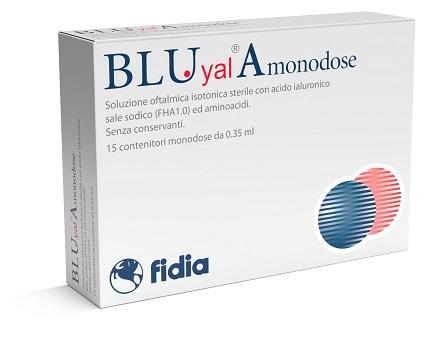 Sooft Italia Linea Salute degli Occhi Bluyal A Lacrime Collirio 15 Flaconcini