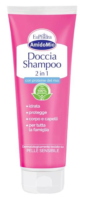 Euphidra Amidomio Doccia Shampoo 2 In 1 Idratante Protettivo 250 ml
