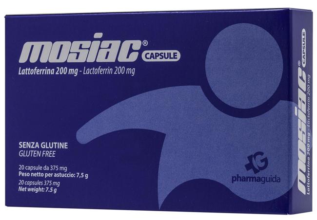Mosiac Integratore a base di Lattoferrina 20 Capsule