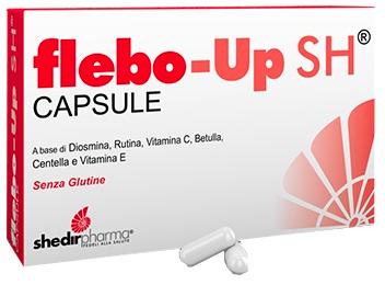 Flebo-up SH Integratore per la Normale Funzione dei Vasi Sanguigni 30 Capsule