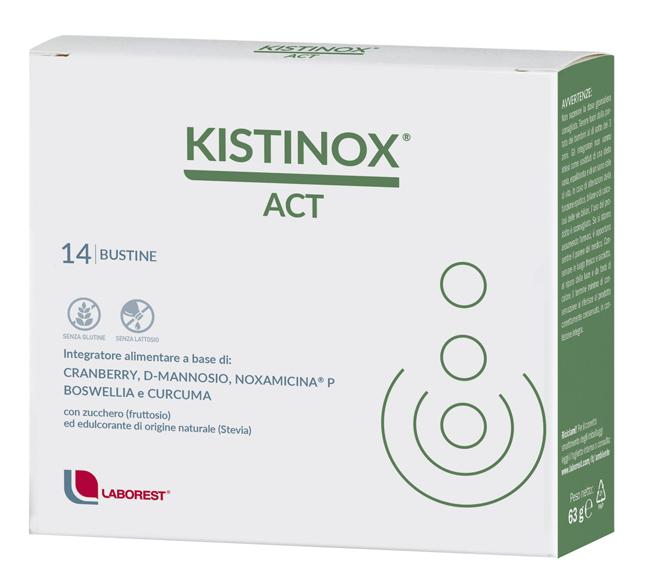 Kistinox Act Integratore Per Il Funzionamento Delle Vie Urinarie 14 Bustine