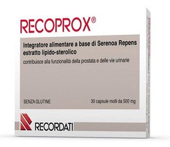 Recordati Linea Benessere Uomo Recoprox Integratore Alimentare 30 Capsule