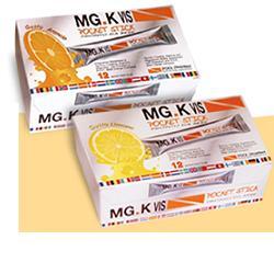 MGK VIS Linea Sali Minerali Integratore in Soluzione 12 Pocket Stick Arancia
