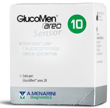 Glucomen Strisce Areo Sensor Analisi Glucosio 10 Pezzi