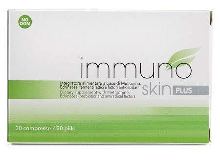 Morgan Pharma Linea Difese Immunitarie Immuno Skin Plus Integratore 20 Compresse
