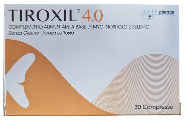 Lo.Li.Pharma Linea Salute e Benessere Tiroxil 4.0 Integratore 30 Compresse