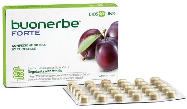 Bios Line Buonerbe Forte Integratore Per La Regolarità Intestinale 60 Compresse