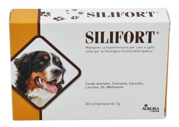 Silifort Integratore Per Il Fegato e Vie Biliari Di Cani e Gatti 30 compresse