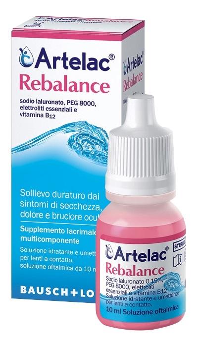 Artelac Rebalance Gocce Oculari Multidose Senza Conservanti 10 Ml
