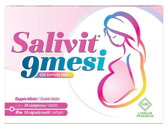 Salivit 9 Mesi Integratore Gravidanza 30 Capsule + 30 Compresse