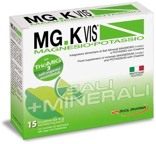 Mgk Vis Lemonade Integratore Energetico di Magnesio e Potassio 15 Bustine