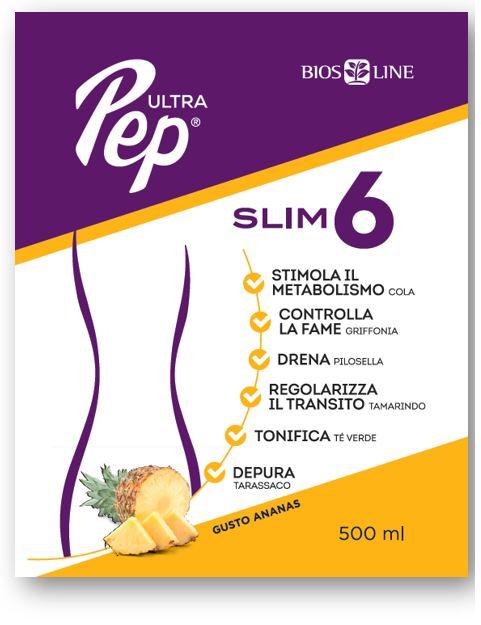 Ultra Pep Ultra Pep Slim 6 Ananas 500ml