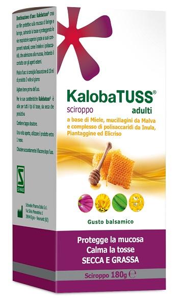 Schwabe Kalobatuss Adulti Sciroppo per Tosse Secca e Grassa 180 G