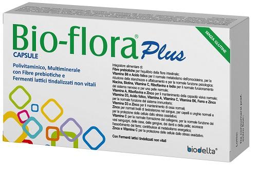 Bioflora Plus Integratore Probiotico 30 Capsule