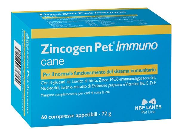 Zincogen Pet Immuno Integratore per Animali 60 compresse