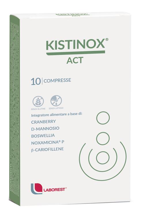 Kistinox Act Integratore Per Il Funzionamento Delle Vie Urinarie 10 Compresse