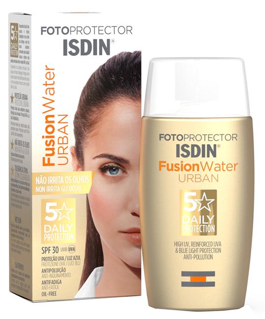 Isdin Fotoprotector Fusion Water Urban SPF30 Fotoprotettore per il Viso 50 ml