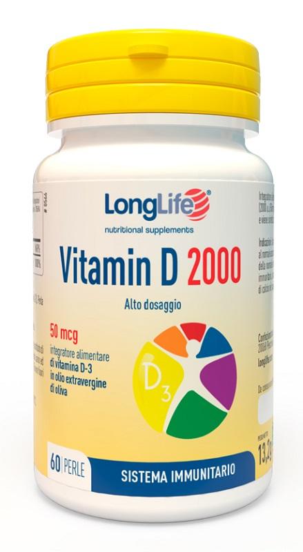 Longlife Vitamin D2000ui 60prl