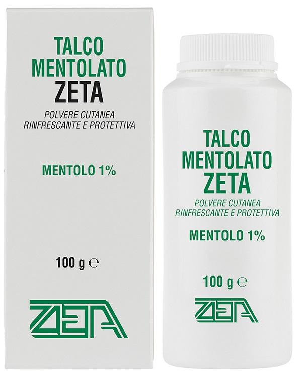 Zeta Talco Mentolato 100g