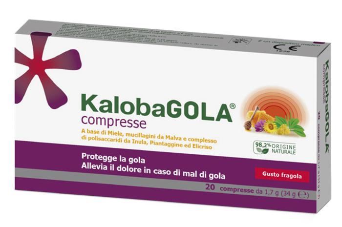 Schwabe Pharma Italia Kalobagola 20cpr Fragola