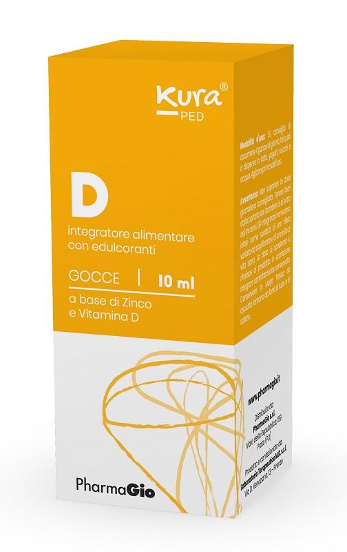 Kura Pediatrico Gocce Vitamina D per Bambini Flacone da 10 ml