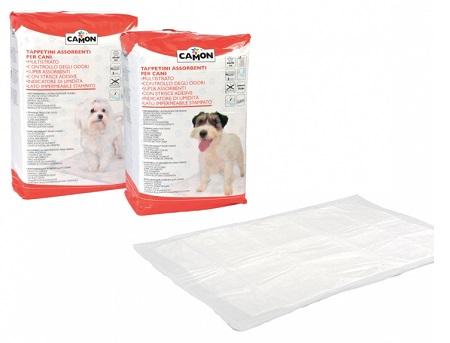 Tappetino Assorbente Per Cani Con Indicatore Umidità 60x90cm 10 Pezzi