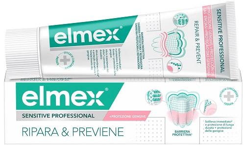 Elmex Dentifricio Sensitive Professional Ripara e Previene 75 ml