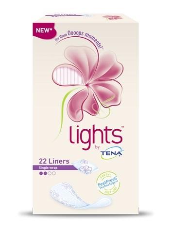 Essity Lights By Tena Normal Proteggi Slip Ripiegati 22 Pezzi