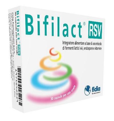 Bifilact RSV Integratore di Fermenti Lattici e Vitamine del Gruppo B 30 Capsule