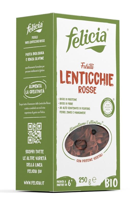 Felicia Bio Fusilli di Lenticchie 250 g