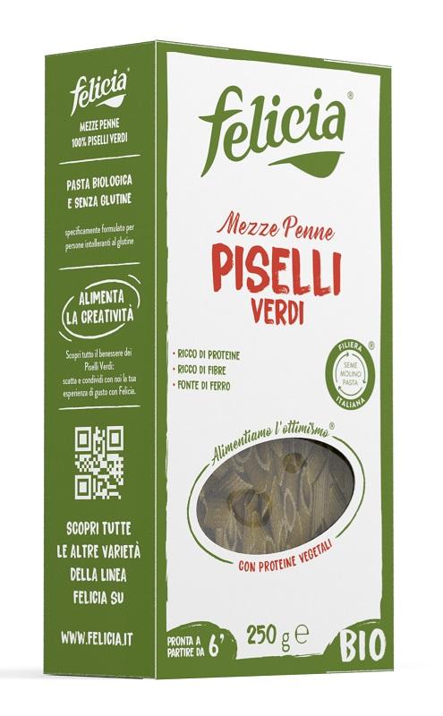 Pasta Bio Mezze Penne Felicia Piselli