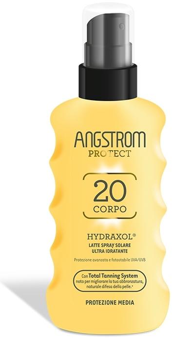 Angstrom Latte Spray Solare Ultra Idratante Protezione Media SPF20 175 ml