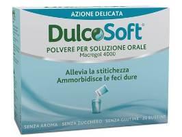 Dulcosoft Polvere Per Soluzione Orale Allevia La Stitichezza 20 Bustine