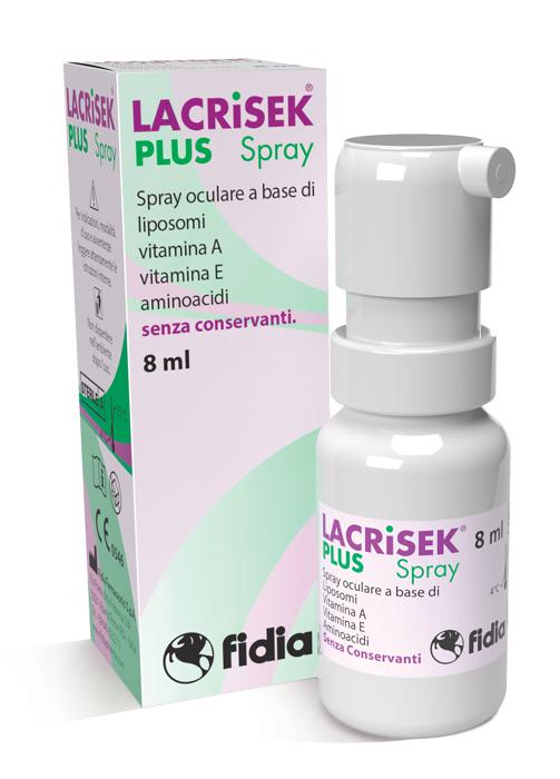 Sooft Italia Lacrisek Plus Spray Senza Conservanti Soluzione Oftalmica 8 Ml