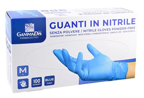 Guanti in Nitrile Senza Polvere Taglia S 100 Pezzi