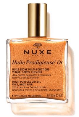 Nuxe Huile Prodigieuse OR Olio Secco Illuminante Viso Corpo Capelli 100 ml